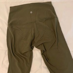 Lulu lemon cropped leggings